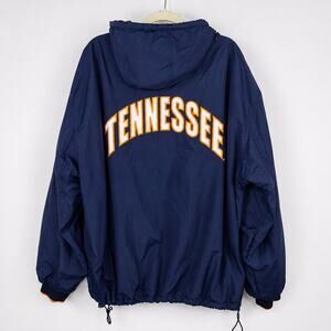 Vintage 90s‎ Tennessee Volunteers Hooded Jacket XL College Core NCAA Korea